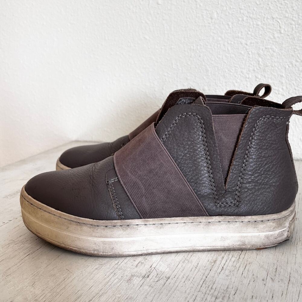 J Slides Holland high top slip on platform sneakers size 7.5